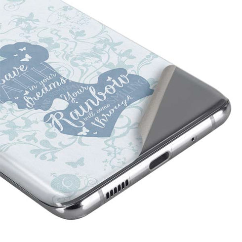 Disney Cinderella Faith In Your Dreams Silhouette Galaxy S20 Ultra 5G Skin